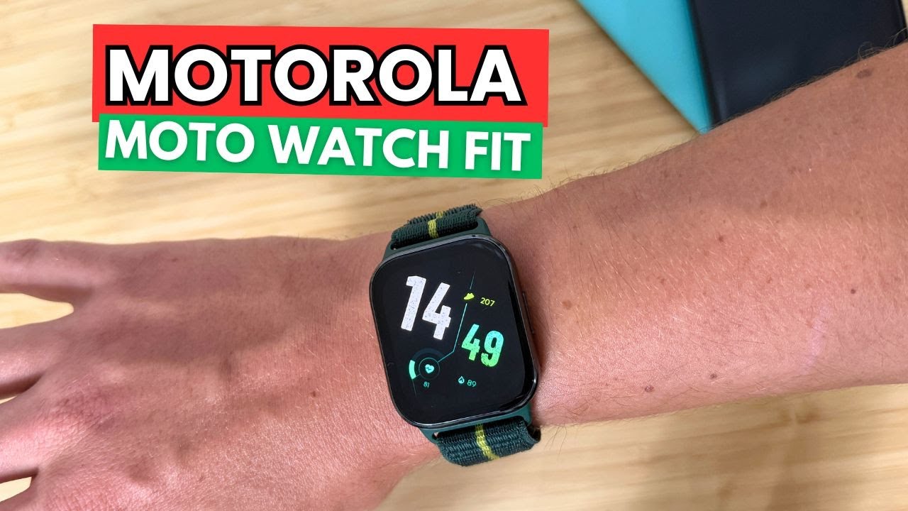MOTOROLA Moto Watch Fit z GPS za grosze! WRAŻENIA