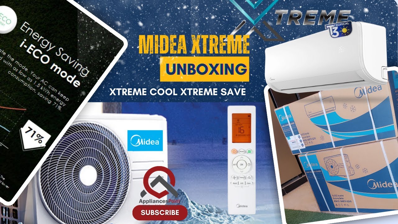 Midea Xtreme 1.5Ton Inverter AC T3 2025 | Midea Full DC Inverter AC | Midea R410 T3 Ac | 18HRFN1