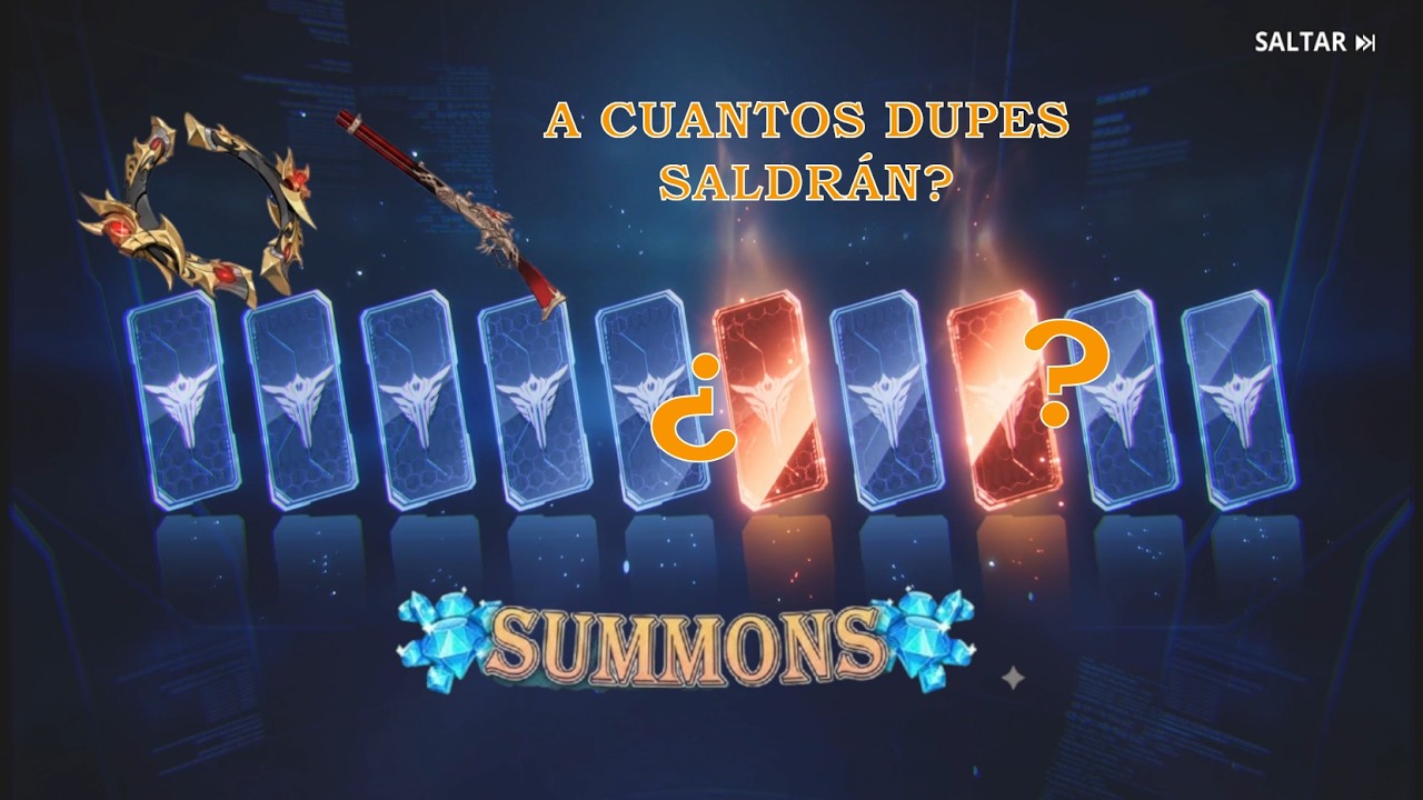 Summons por las nuevas armas de Oscuridad