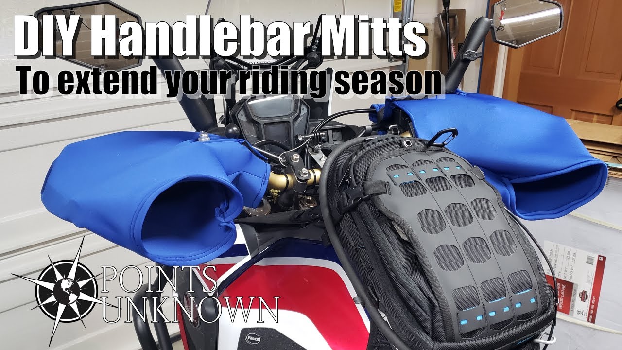 How to Make Handlebar Mitts and Extend Your Riding Season