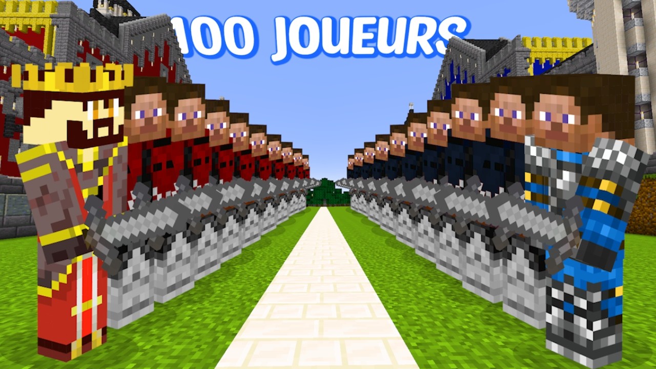 100 joueurs se battent pour leur serveur - NG Affrontement Episode 4