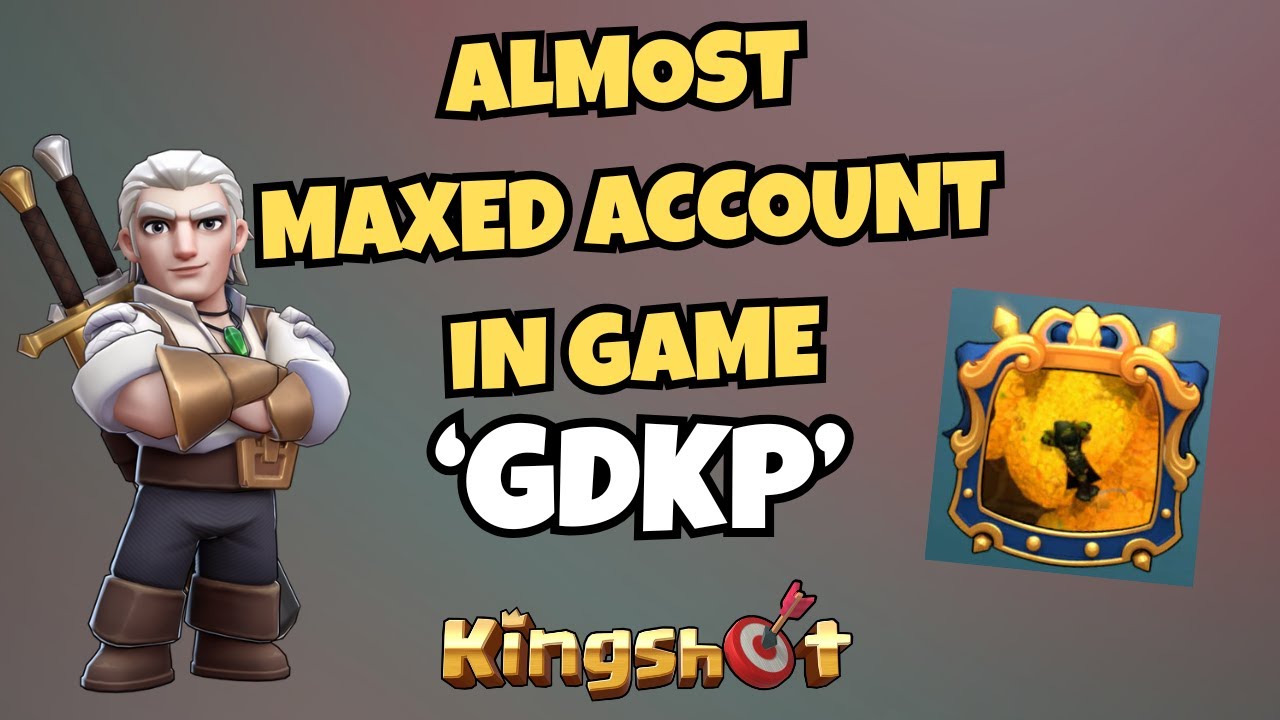 TOP 5 Account - GDKP is an Absolute BEAST! Kingshot
