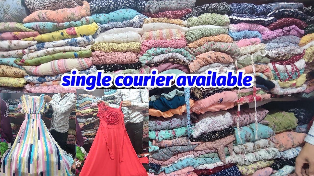 Chickpet Wholesale Westernwear Shop 120Rs/Western Long&Short Tops/Single Piece Available/Shopping