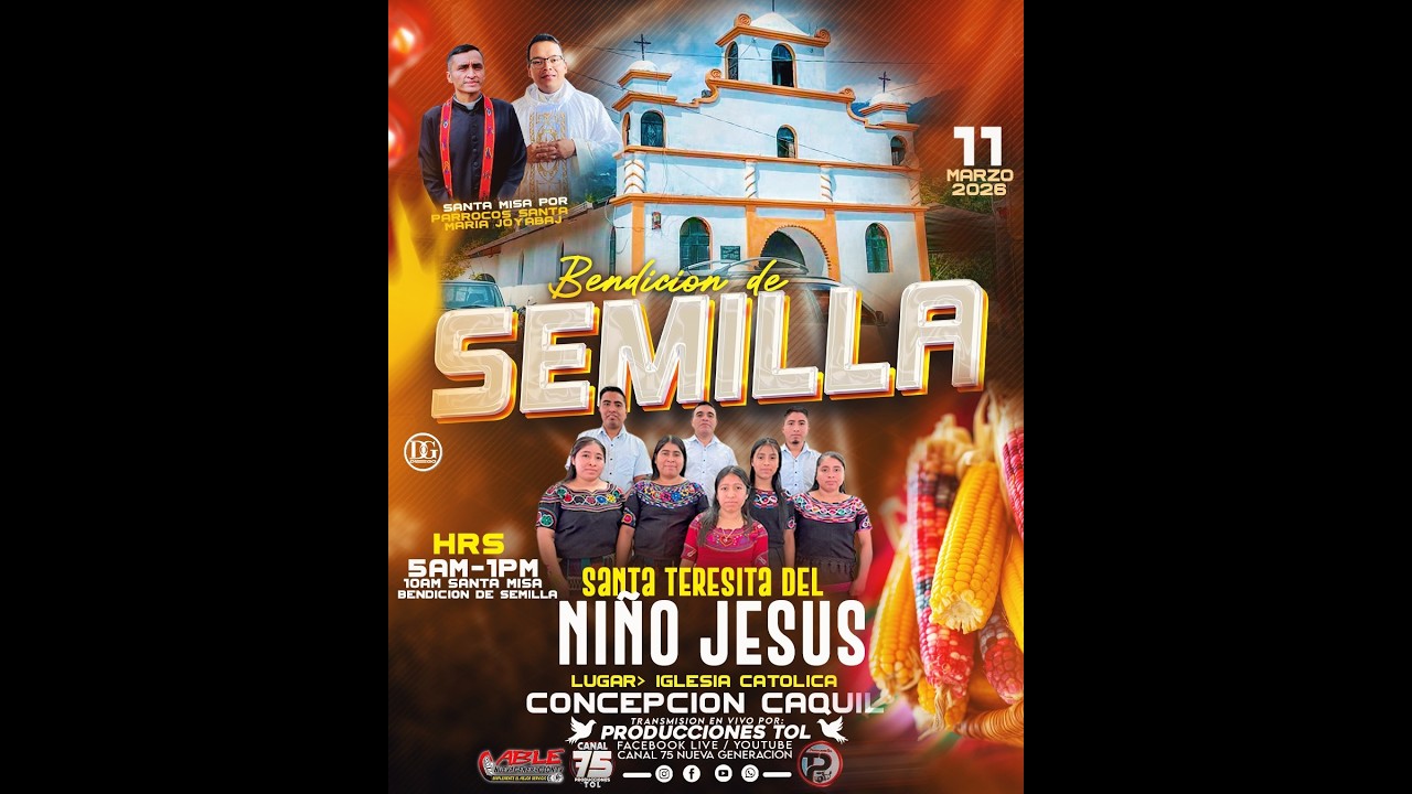 BENDICION DE SEMILLA DESDE CENTRO CAQUIL