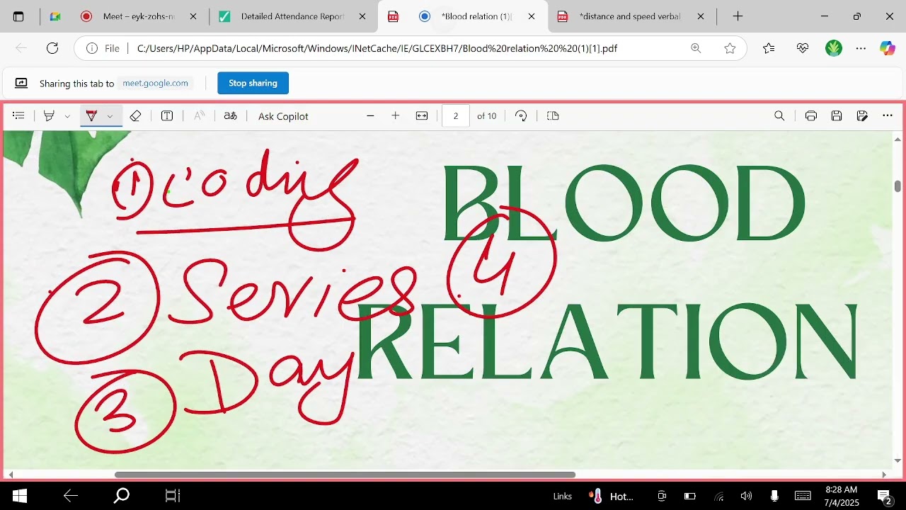BLOOD RELATION , SPEED & DISTANCE || VERBAL REASONING|| AFNS,AMC,PMA,PAF