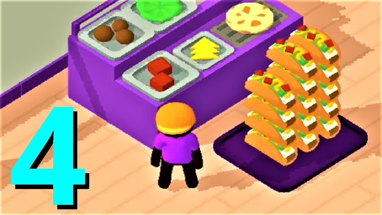 🍦 Pizza Ready! 🍔 GAMEPLAY Part 4 MAXED Out 3rd Shop (Android, iOS)