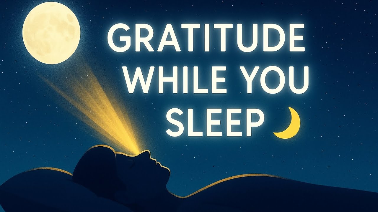 🌙 Powerful Gratitude Affirmations While You Sleep | Reprogram Your Mind Overnight