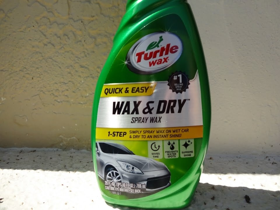 Turtle Wax Quick and Easy Wax and Dry Review and Test Results on my 1991 Honda Prelude