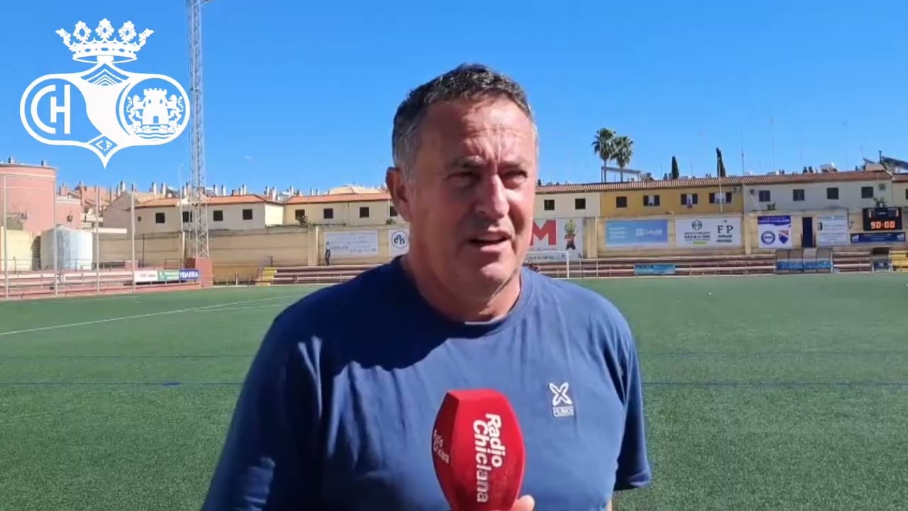 22/2/2026 ⚽️ #DosHermanasCF 🆚 #ChiclanaCF 1️⃣-1️⃣ Alfonso Cortijo, entrenador del Chiclana C.F.
