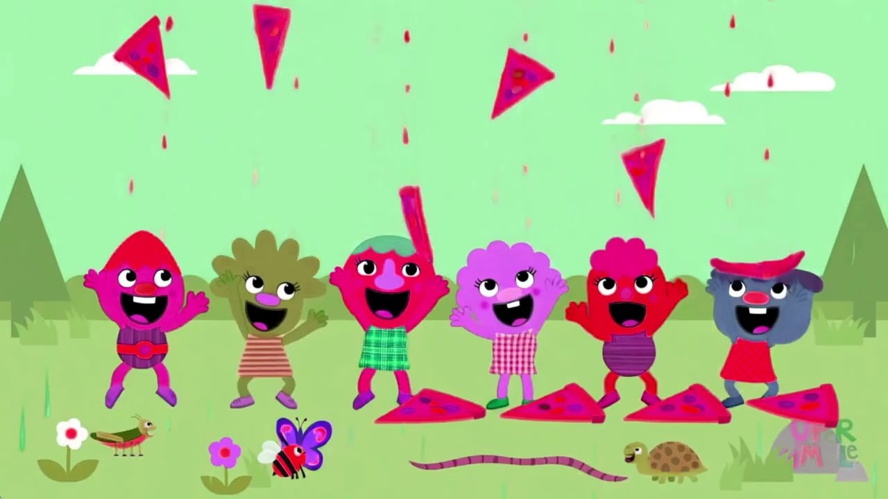 Super Simple Songs Count Down Raining Pizza Intro Logo | Sponsored By: Gamavision Csupo Effects