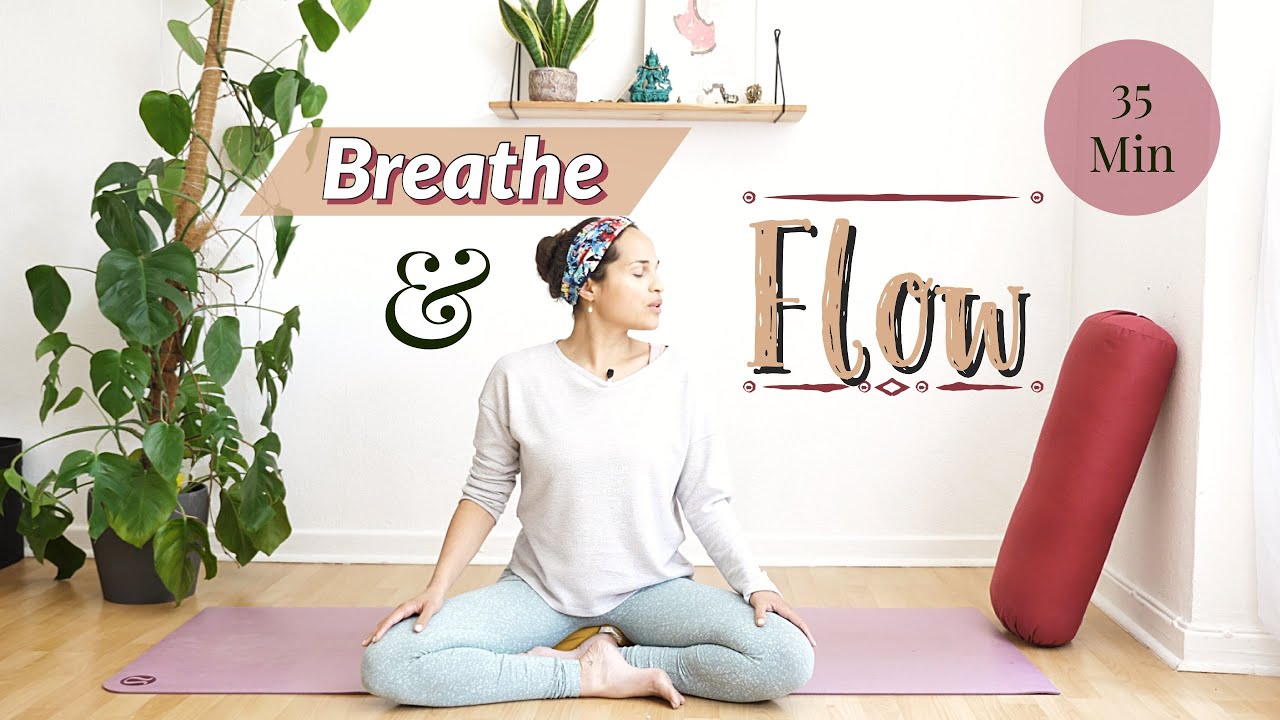 Breathe and Flow I Yoga für Schwangere I 35 Minuten