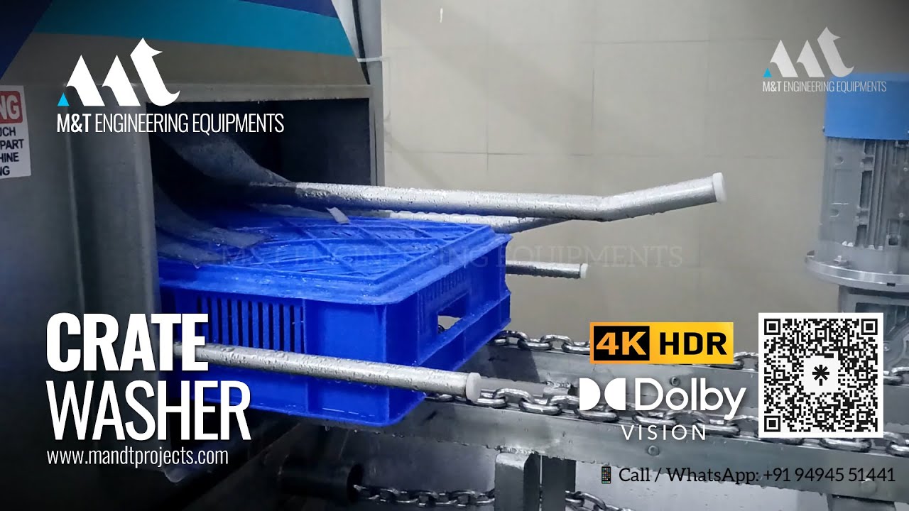 Crate Washer, Bin Washer, Tray Washer #cratewasher #binwasher #Traywasher #cratewashingmachine 