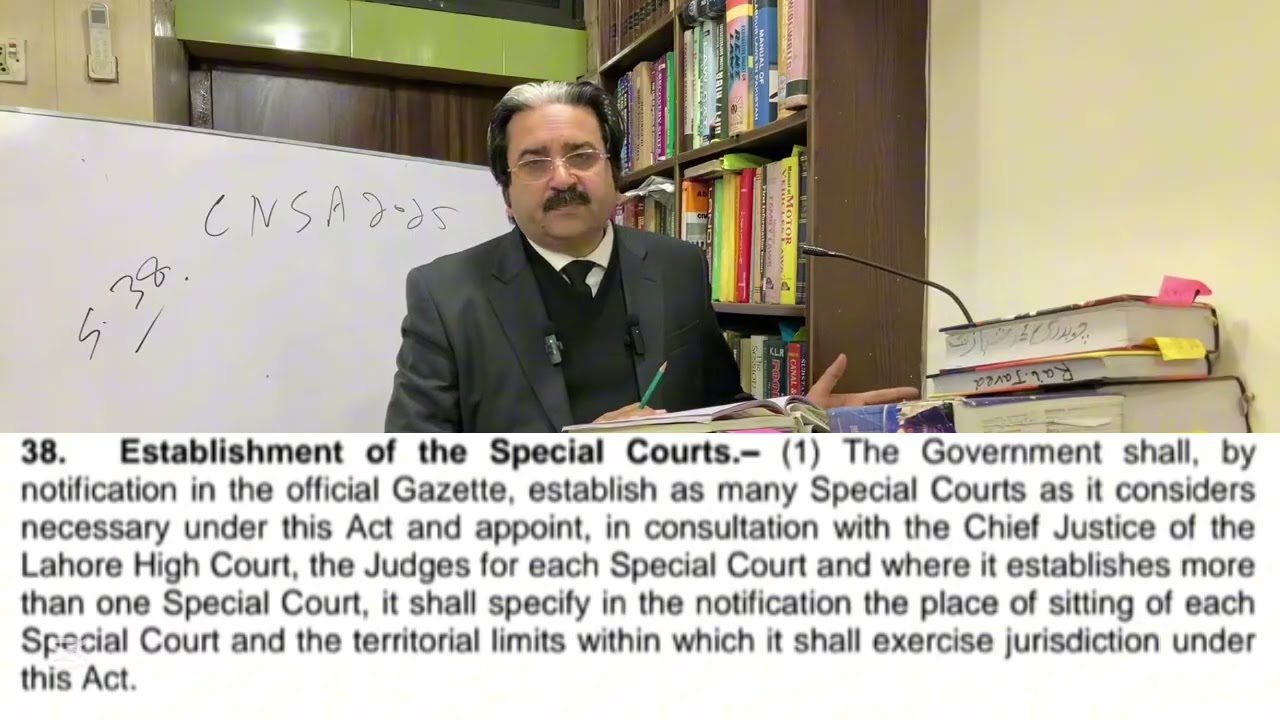 S.38 of The Punjab Control of Narcotics Substance Act,2025 #kung 