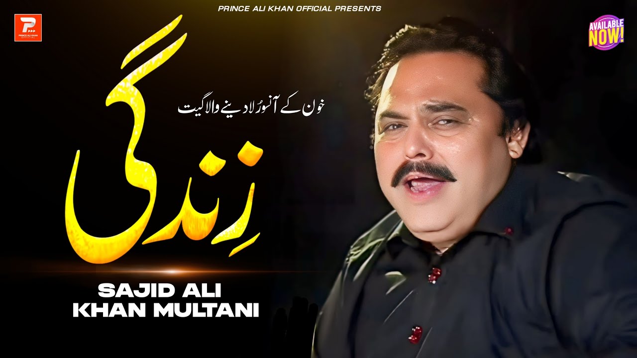 Zindagi | Sajid Ali Khan Multani | Official Music Video | 2024 | Punjabi | Prince Ali Khan Official