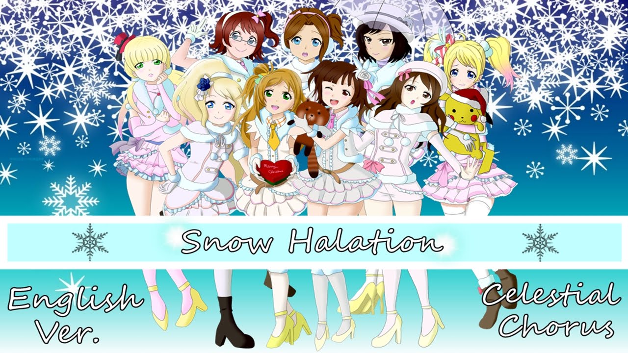 【Celestial Chorus・合唱7人+2】Snow Halation【English Ver.】