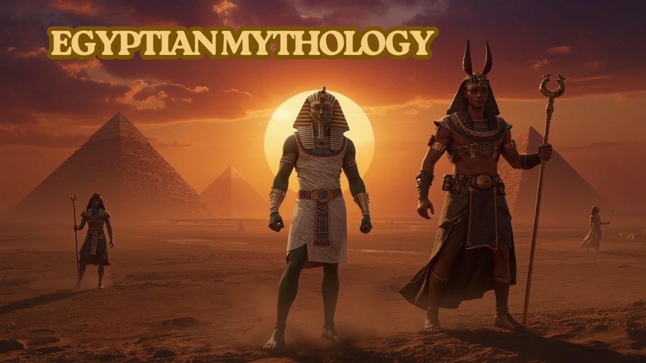 EGYPTIAN MYTHOLOGY Explained: The Complete Guide to All Gods & Creation (Ra, Osiris, Horus, Anubis)