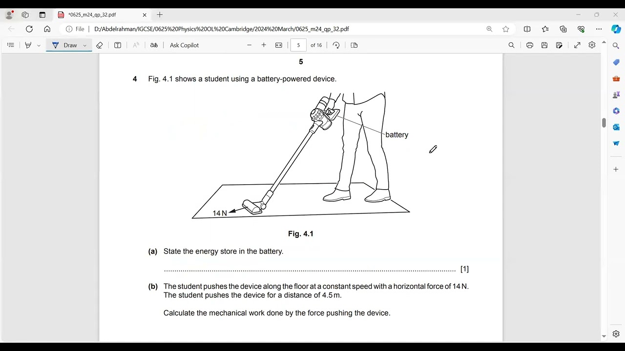 Физика IGCSE 0625/32/F/M/24