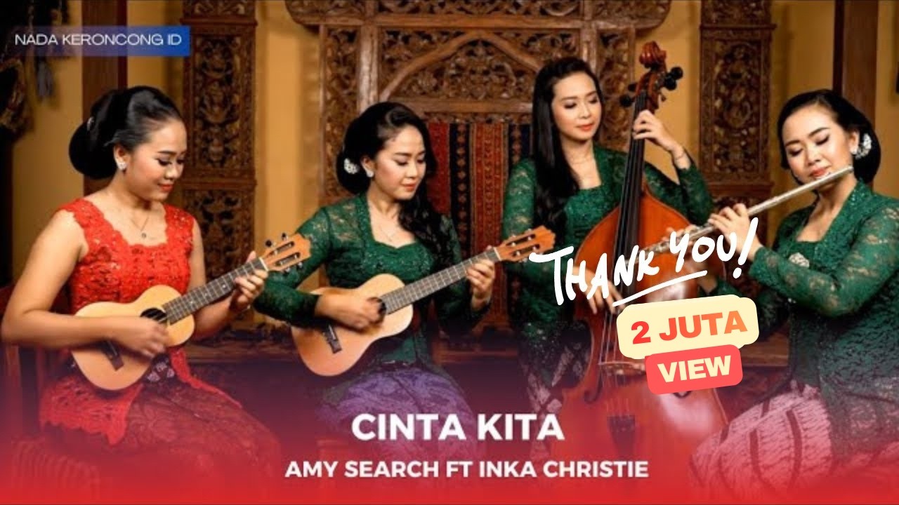 WOW! Cinta Kita – Amy Search ft Inka Christie | Versi KERONCONG Remix Cover 2025 | NADA KERONCONG ID