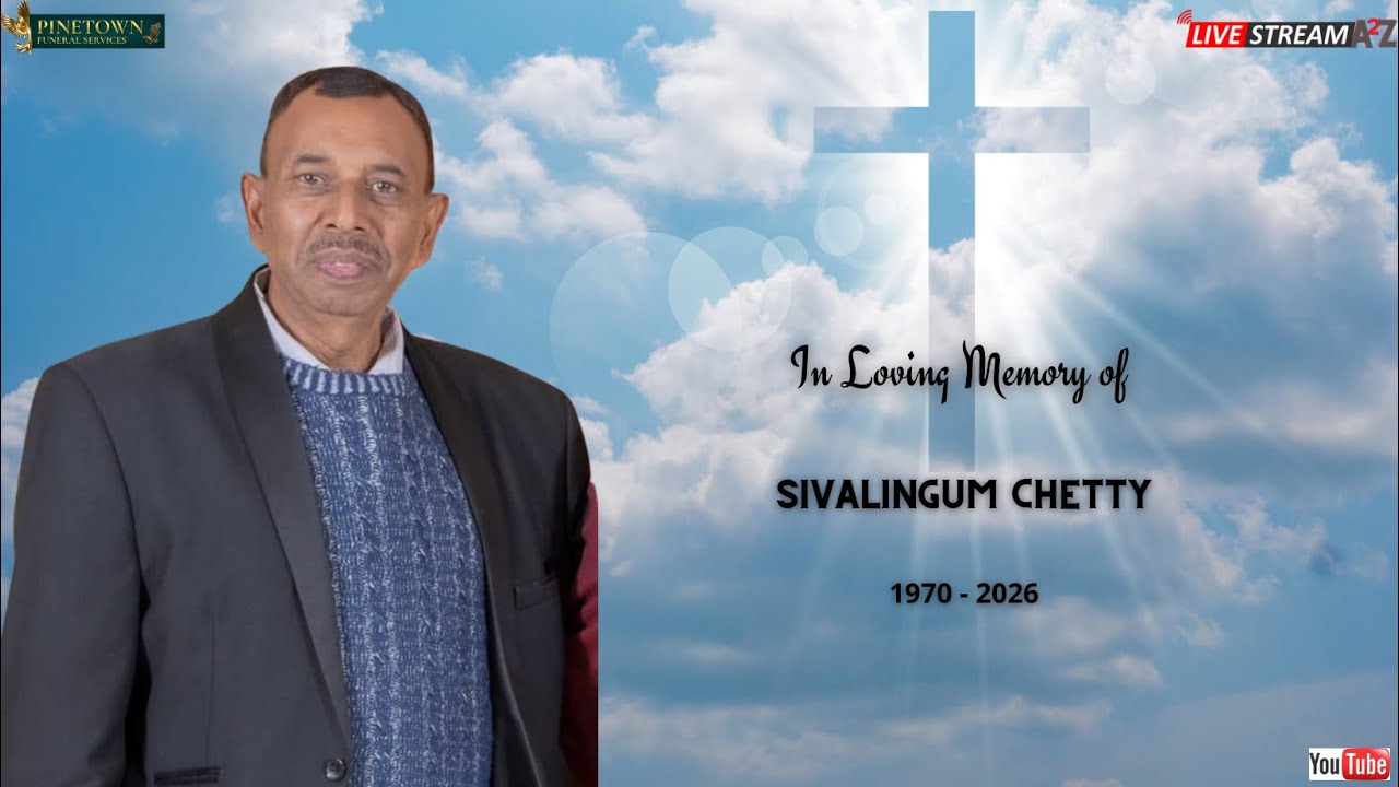 The Funeral Service of Sivalingum Chetty