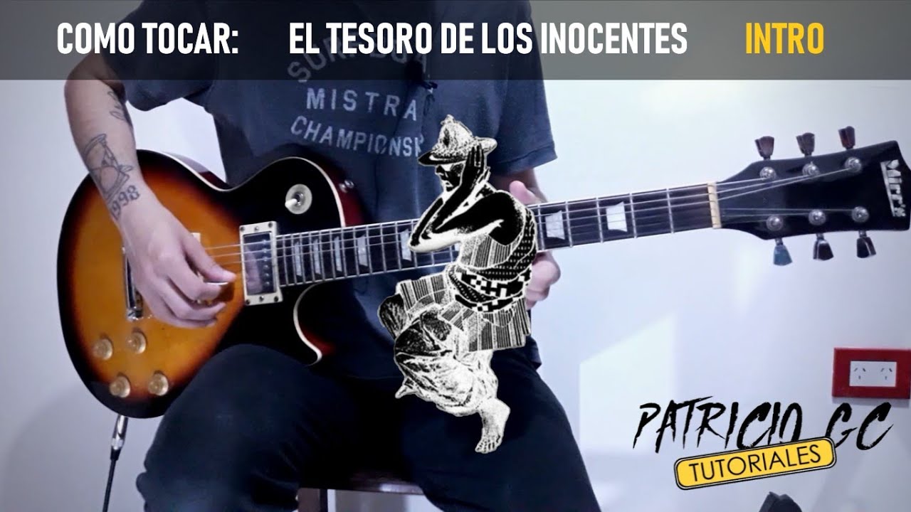 Como tocar: EL TESORO DE LOS INOCENTES en Guitarra | INDIO SOLARI Parte #1 (Intro)