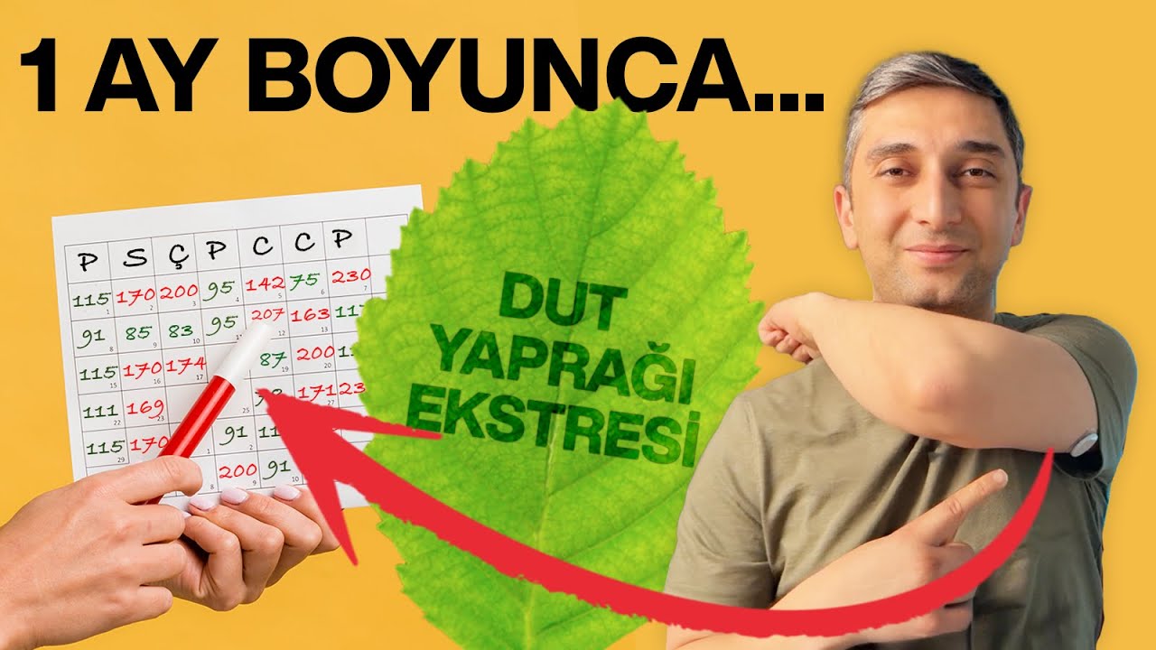1 Ay Boyunca DUT YAPRAĞI EKSTRESİ Kullandım! İŞTE SONUÇLAR