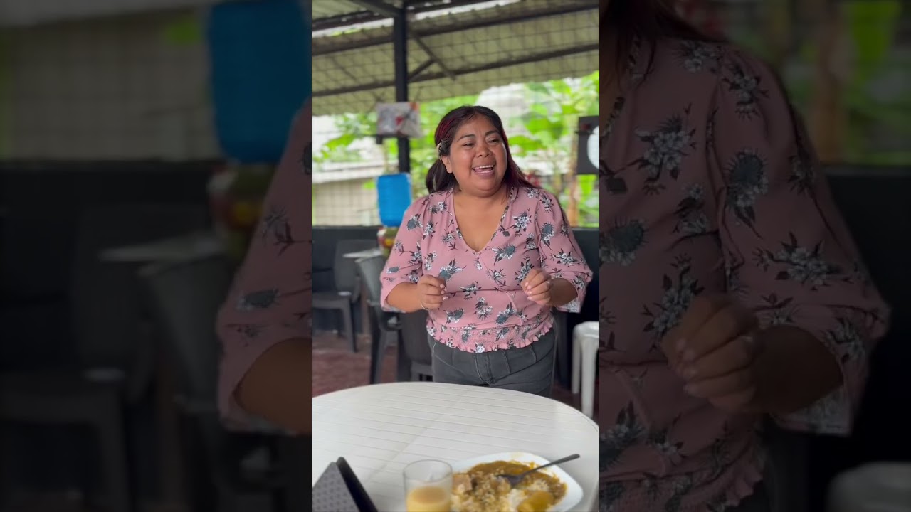 Hacia esto a los platos de comida para no pagarlos pero al final fue descubierto.