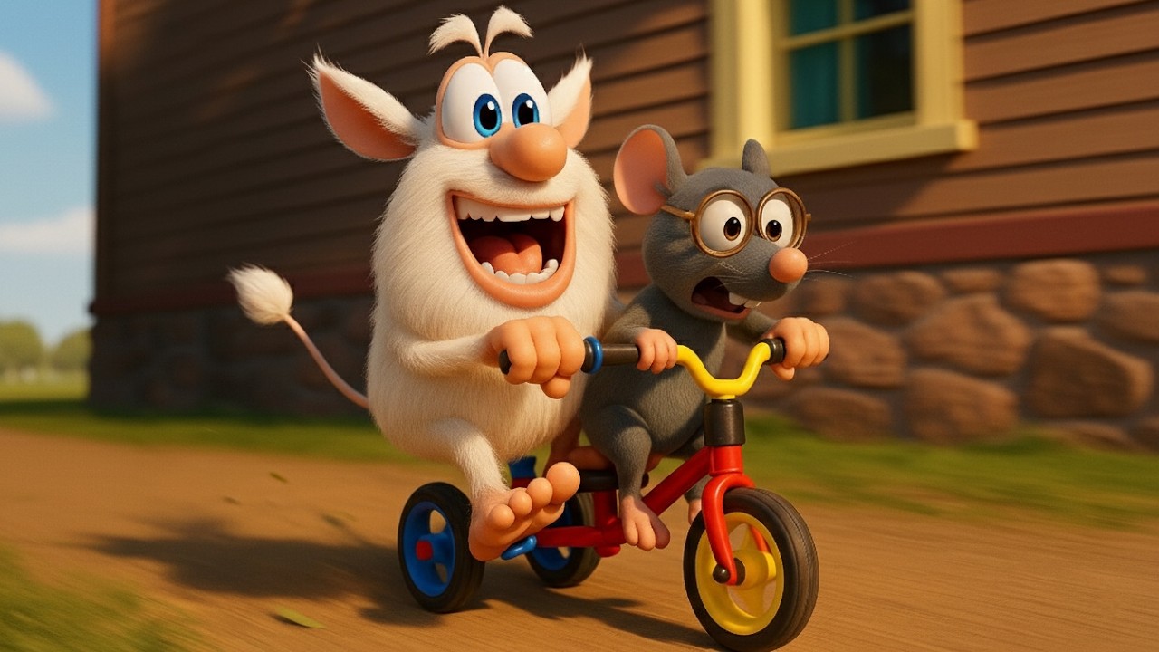 Буба - Поехали кататься! 🚴‍♂️ Мультфильм для детей