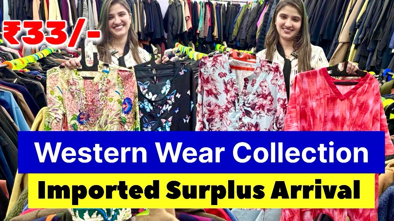 ₹33/- Women’s Western Wear I Export surplus ladies garments in Kolkata l Episode 1 l #vlogs