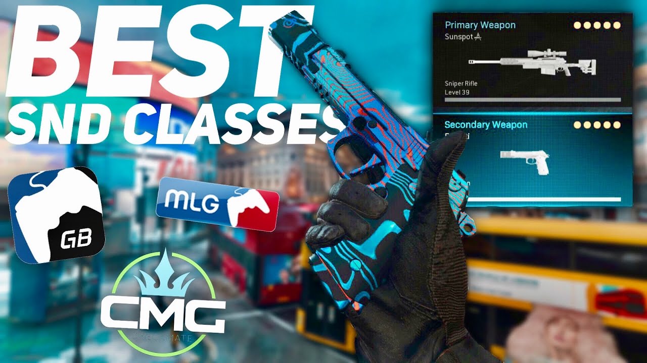 Modern Warfare BEST SnD Class Setups - Competitive Classes (CDL / GB) - CoD MW