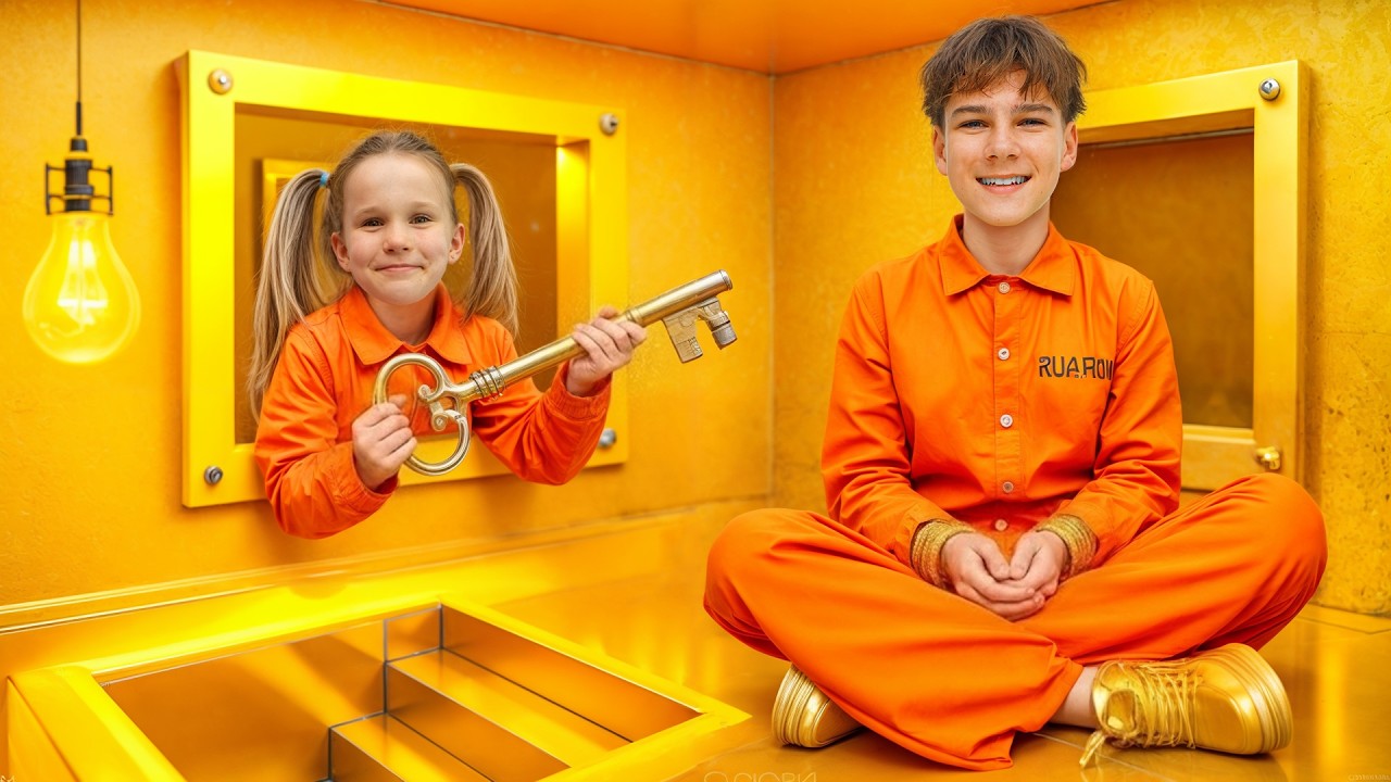 ПОБЕГ ИЗ БОГАТОЙ ТЮРЬМЫ! 🏆🔐