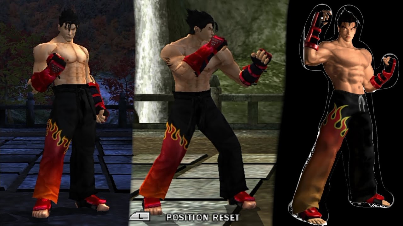 TEKKEN 8 PSP MOD JIN TEKKEN 3 OUFIT TEXTURE BY KAZZTER