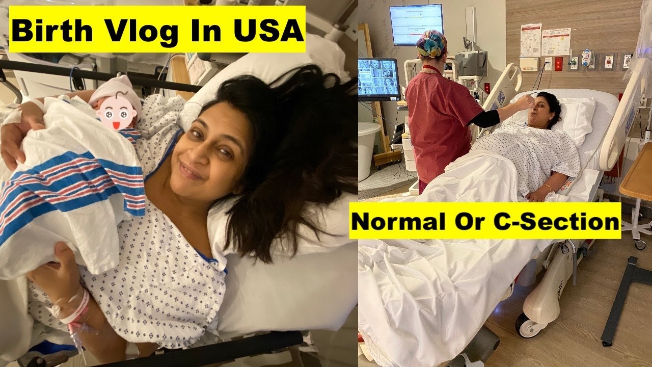 Birth Vlog | Labor Pain & Baby Delivery 👶 In America |  Simple Living Wise Thinking