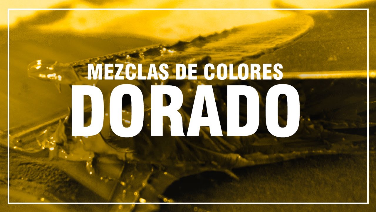 COMO HACER EL COLOR DORADO 🥇 [Mezclas de Colores Paso a Paso]