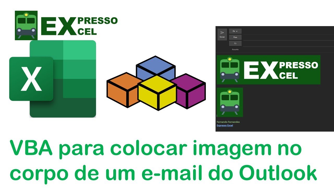 Como inserir uma imagem no corpo do e-mail do Outlook, usando VBA.