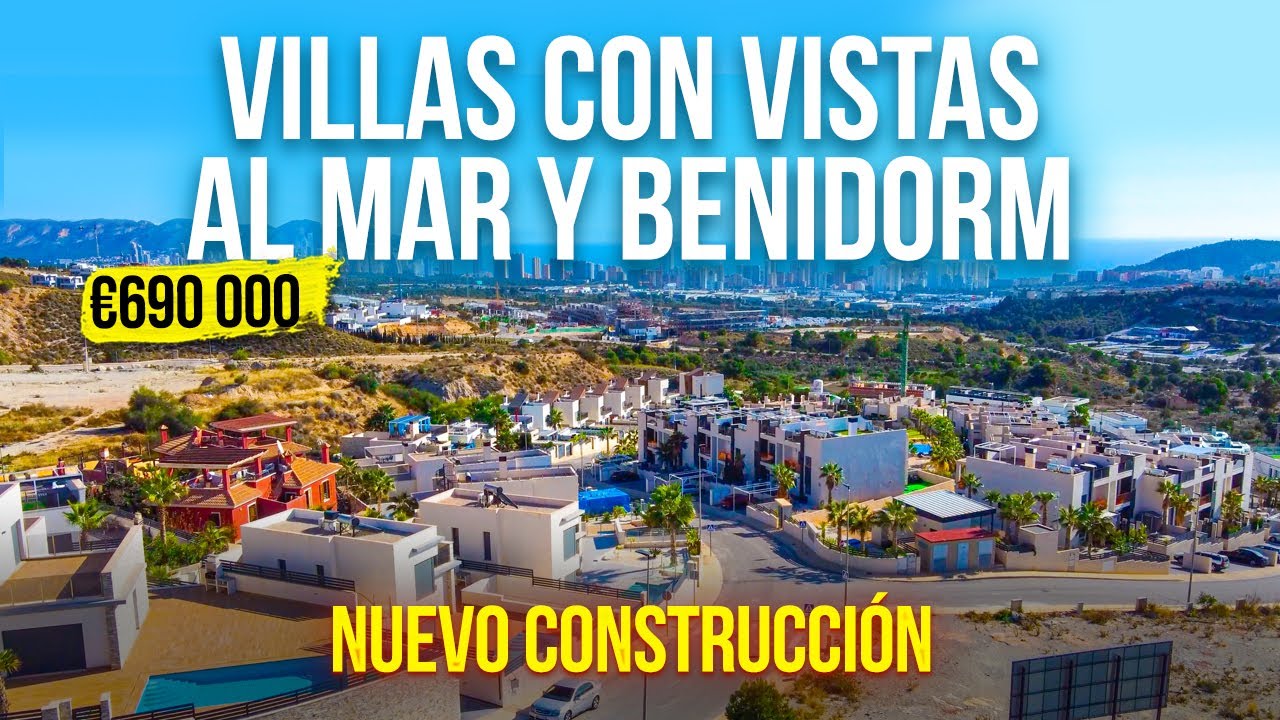 Villa de lujo individual con piscina privada. Inmobiliaria en Benidorm | Alegria