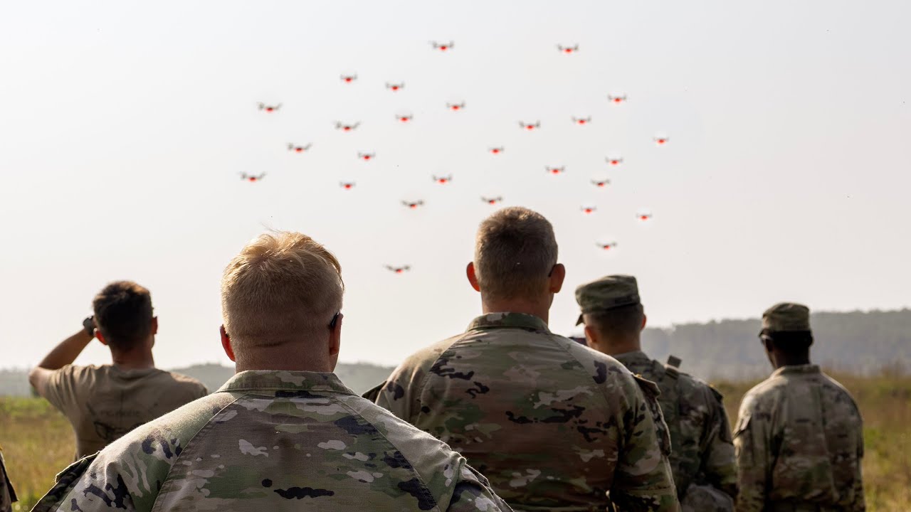 Inside a Real Drone Swarm System | Swarm Defense