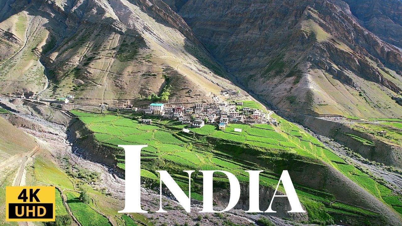 INDIA 4K/ A TRIP THROUGH THE MOUNTAINS DESERT AND JUNGLE WITH TIGERS ELEPHANTS & AMAZING LANDSCAPES