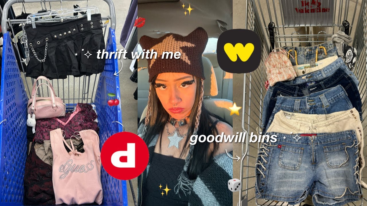 ⋆˙⟡ THRIFT WITH ME & WORK WITH ME AS A Y2K SELLER ⋆˙⟡