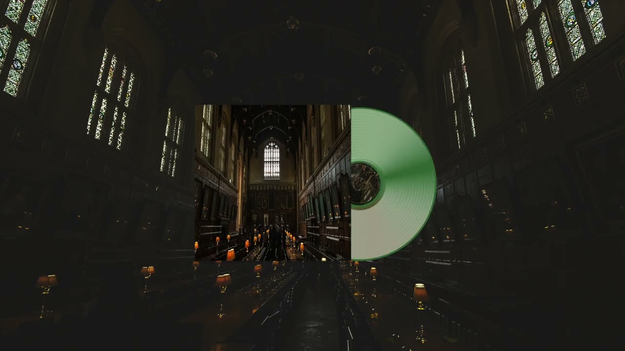 [ ASMR ] 해리포터 새벽 4시 도서관 ✨ Harry Potter Quiet Library | 魔法の図書館 | Page Turning & LP Crackle