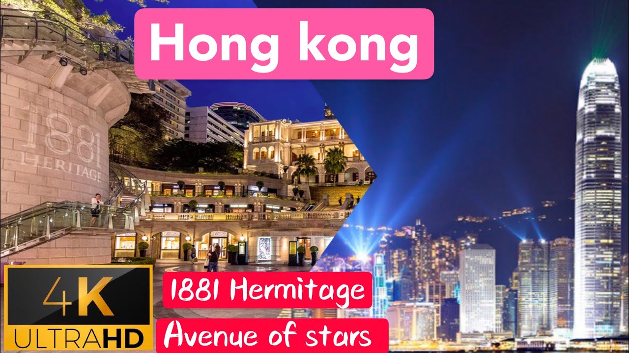 4K Hong Kong /Tsim Sha Tsui walking Tour 香港(尖沙咀)周辺を散歩ウォーキングツアー