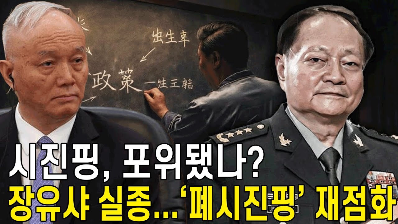 시진핑 포위됐나? 장유샤가 모습을 감추자 ‘폐시진핑’ 소문이 다시 거세졌다!