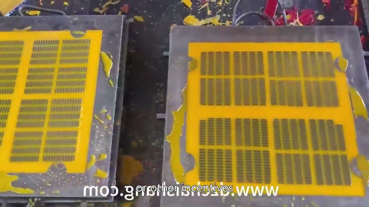 Chinese circular vibrating PU Deck,affordable vibrator Polyurethane circular vibrating Deck