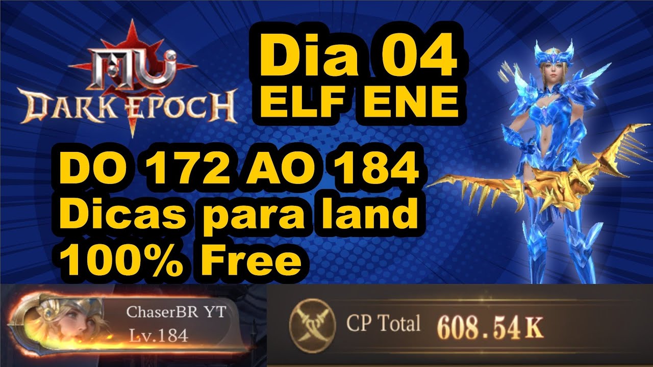 Mu Dark Epoch dia 4 saga 100% free dicas para land e mais