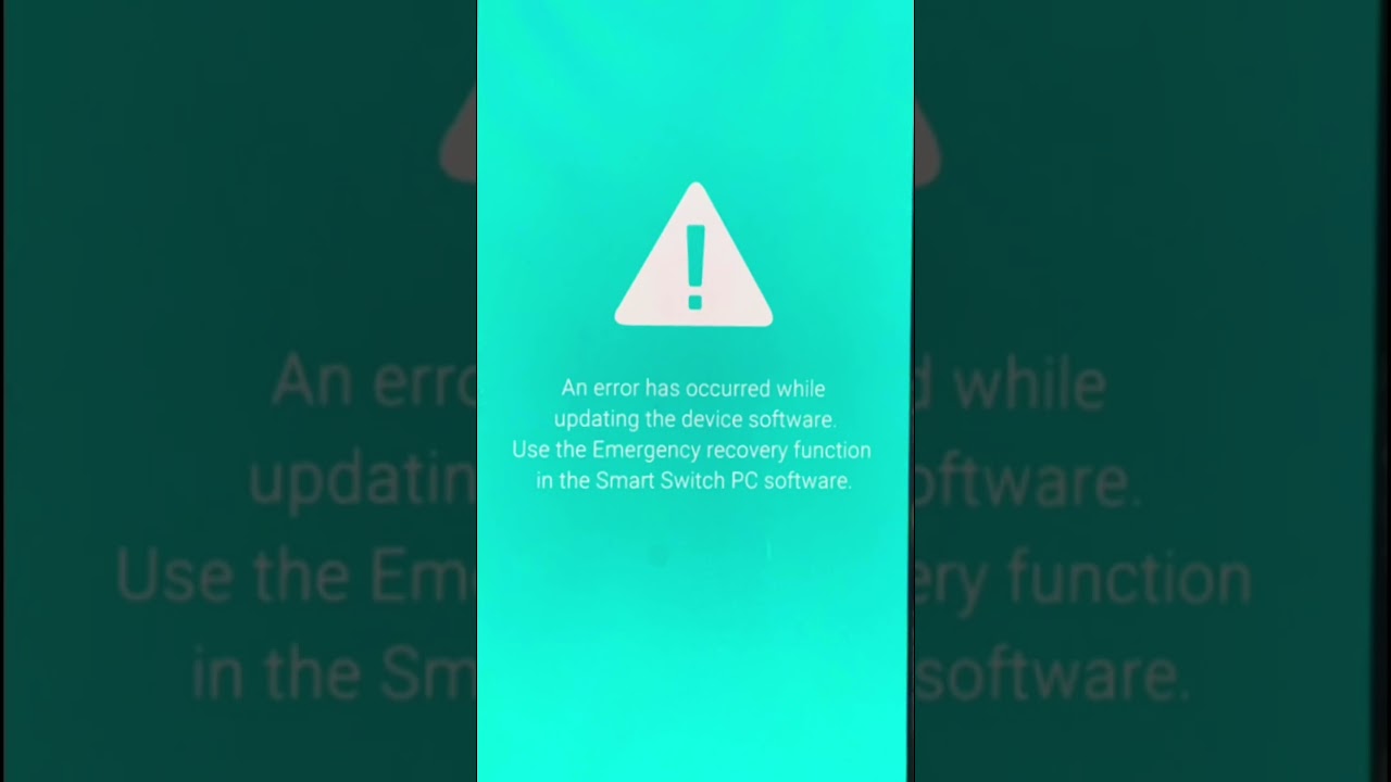 System is corrupted #error #erroronphone