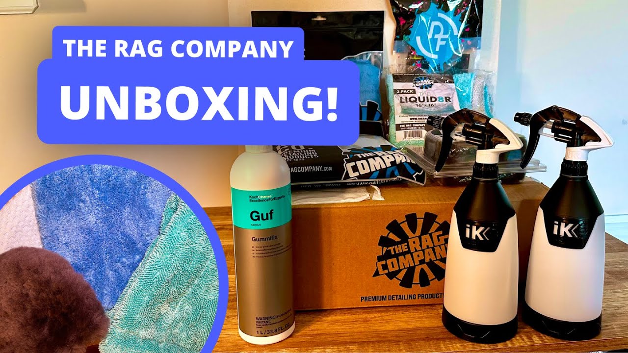 @theragcompany Unboxing Eagle Edgeless 500 Microfiber, Ultra Wool Wheel Mitt, IK Sprayer and More!