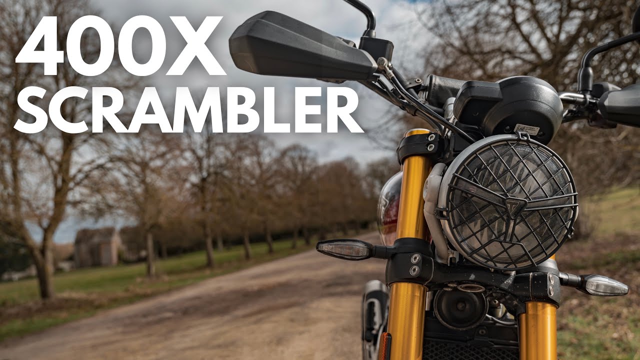 Triumph Scrambler 400X — обзор и модификации, которые стоит рассмотреть!
