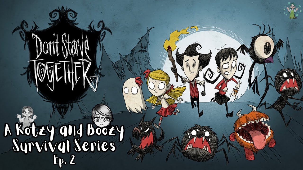 🥩 Don't Starve Together! 🥕 ~ A Boozy & Kotzy Survival Series ~ Ep. 2 #dontstarvetogether