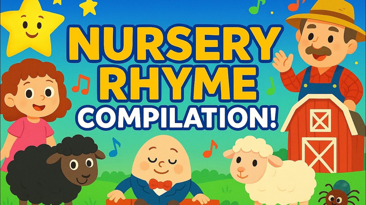 Best Nursery Rhymes Compilation for Kids | 1 Hour of Fun Songs and Learning!