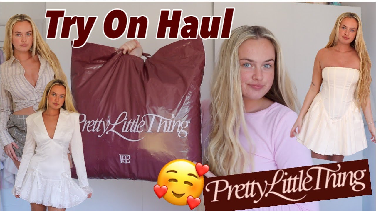 TRY ON HAUL *testing the new PRETTY LITTLE THING*