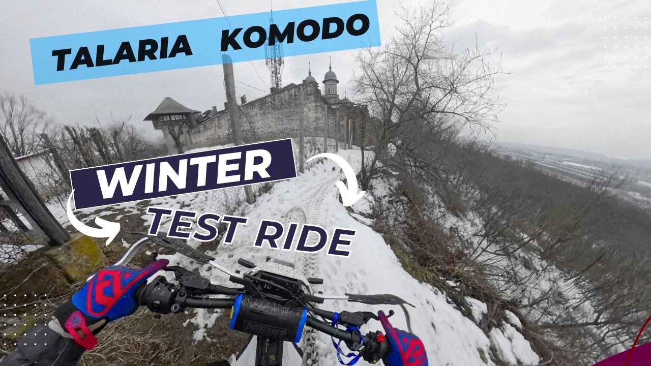 Tlaria Komodo - Riding Through Snow Forest Trails | INSTA x5 POV